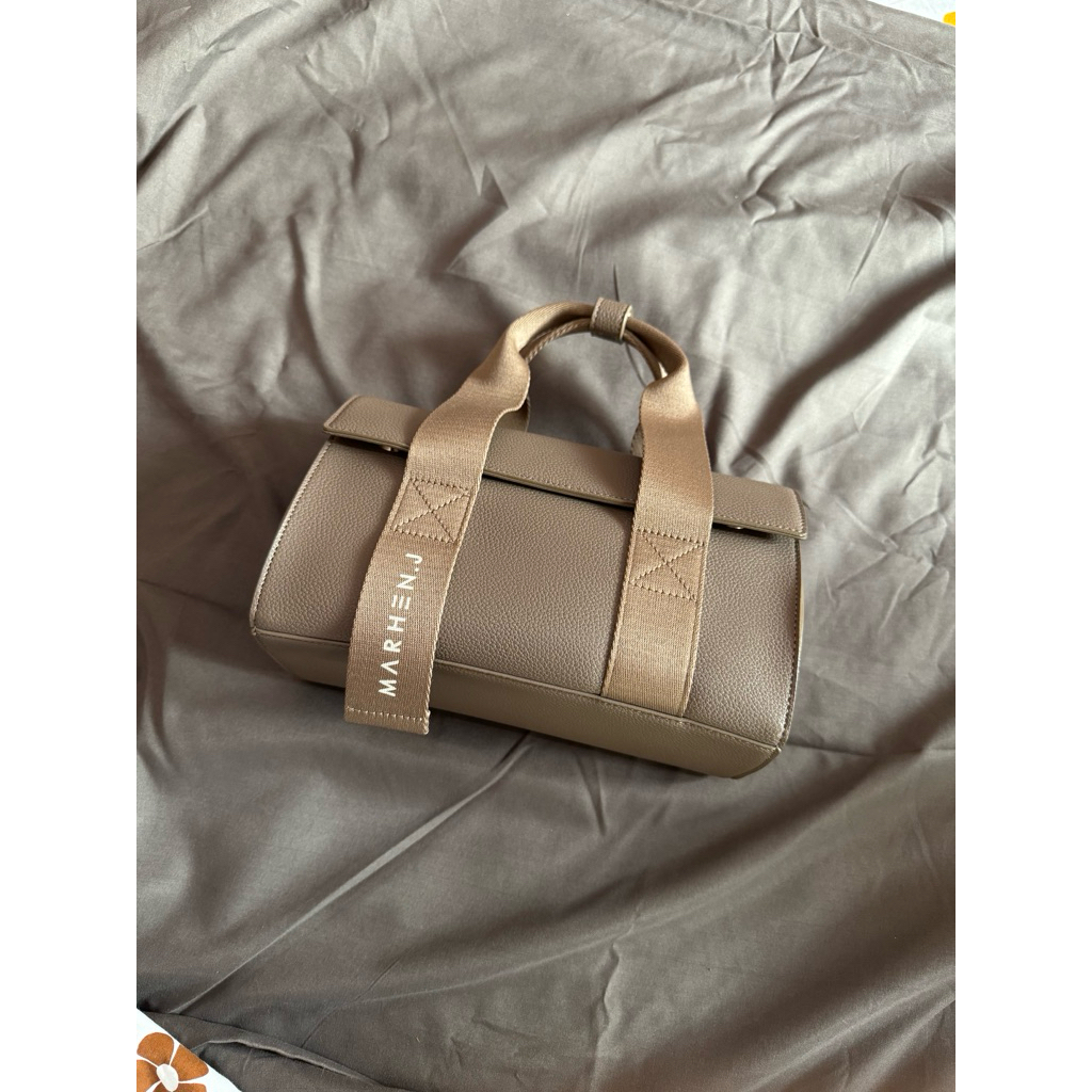 Preloved Tas Wanita Original Marhen J Ludy Bag warna Taupe