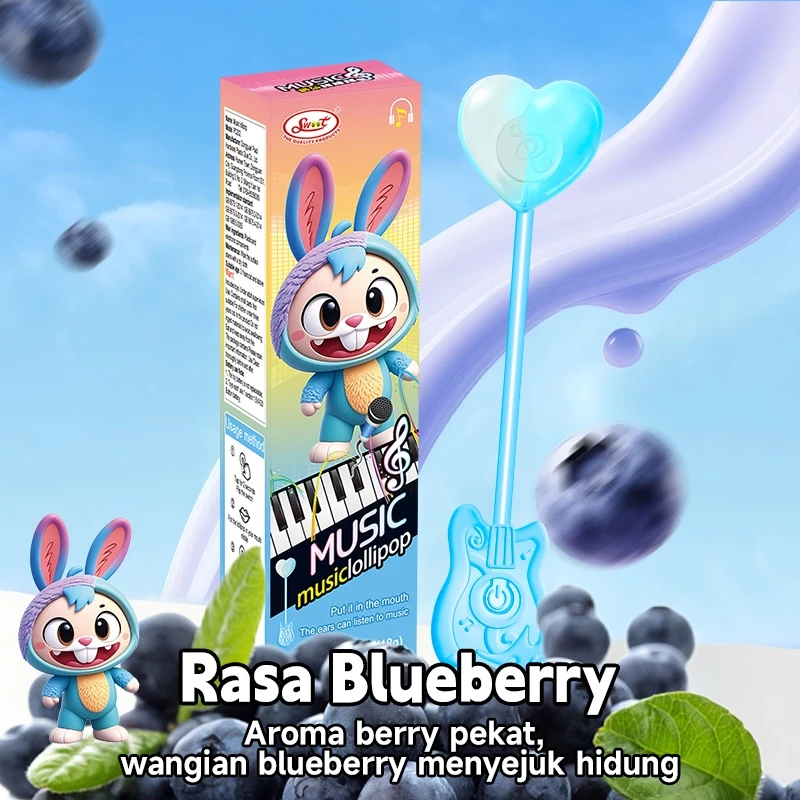 Bisa Nyanyi Lolipop SWOTT Lucu - Bisa Bernyanyi & Bernyanyi - Permen Lolipop Musik Unik untuk Anak -