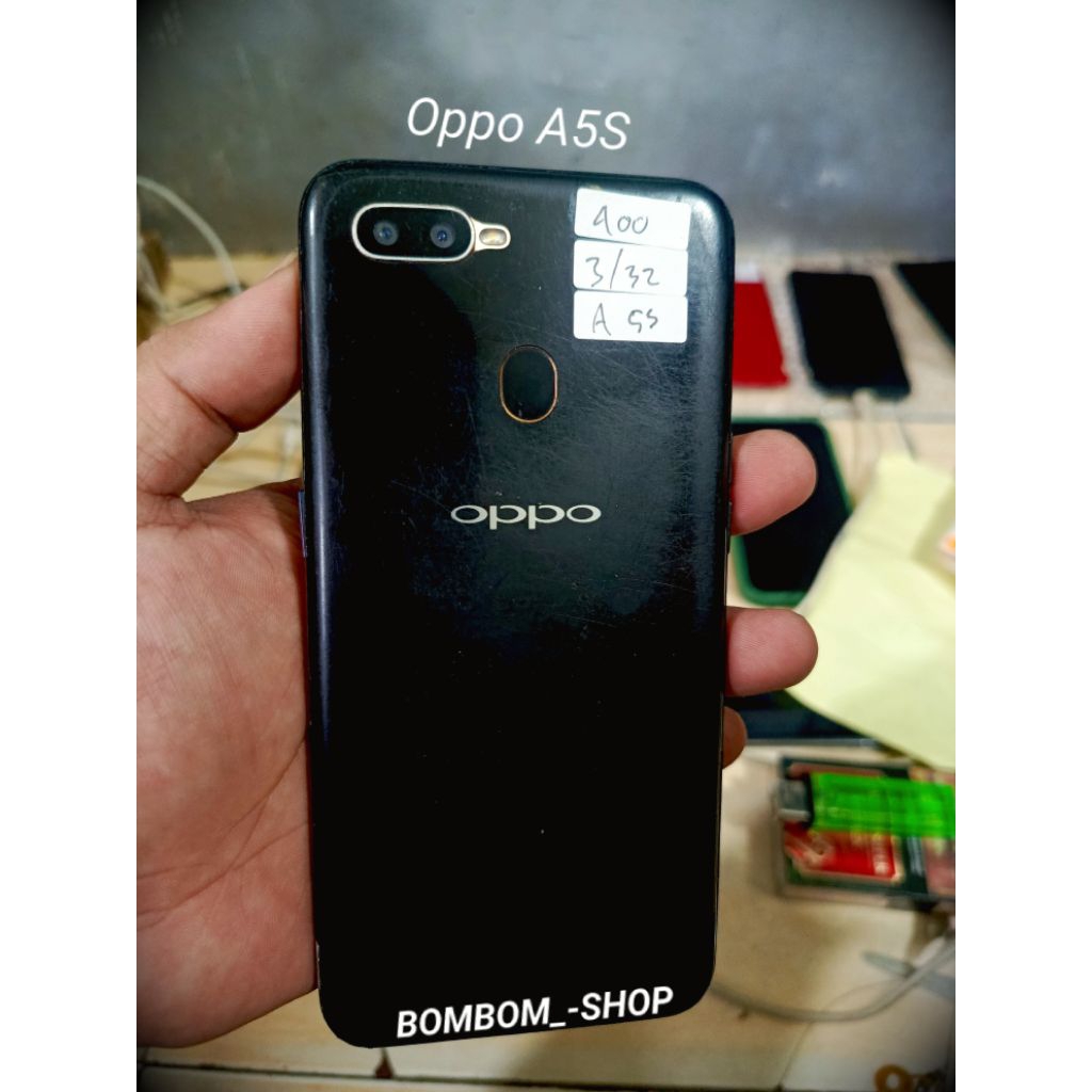 Oppo A5S Ram 3/32 hp second hp normal layak pake original