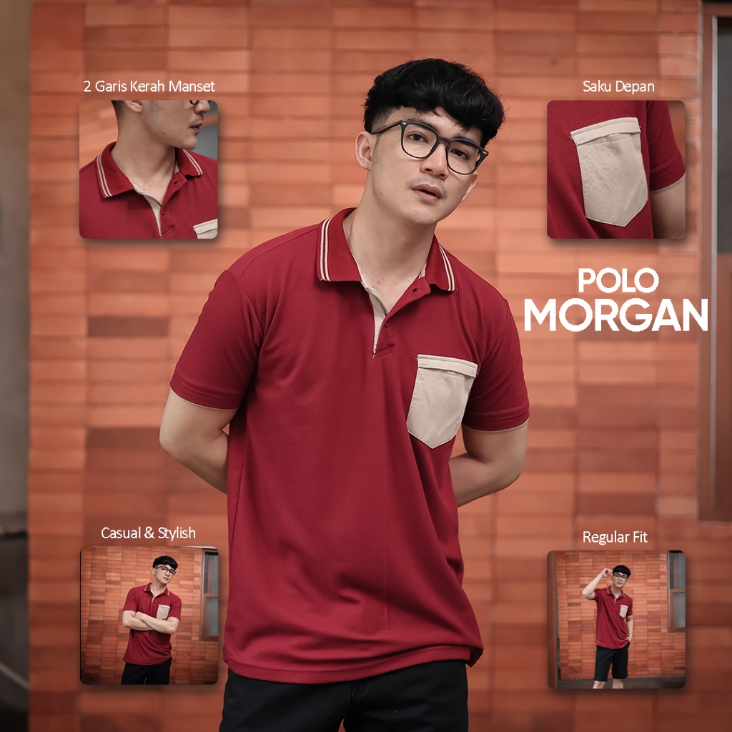 Firsthand Polo Shirt Morgan Maroon