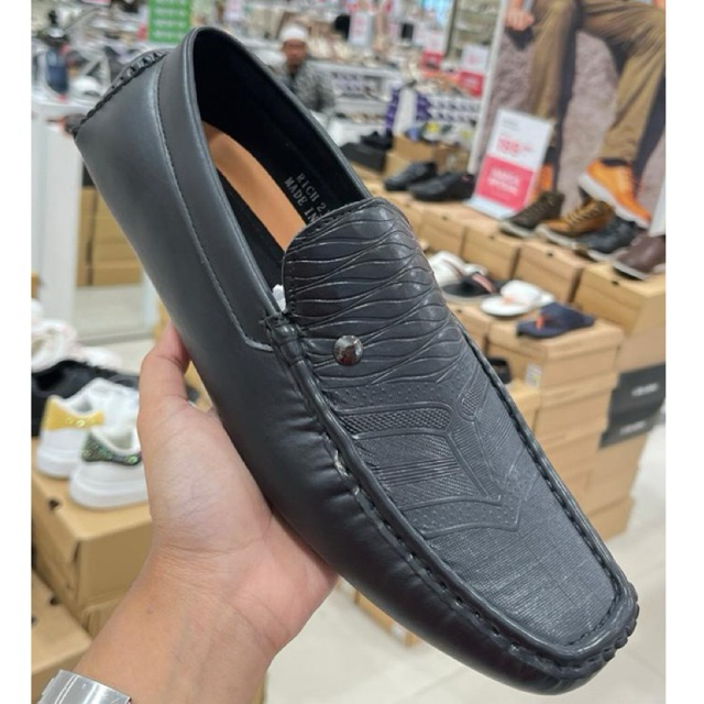Sepatu kulit moccasin Jackson jimjoker original matahari