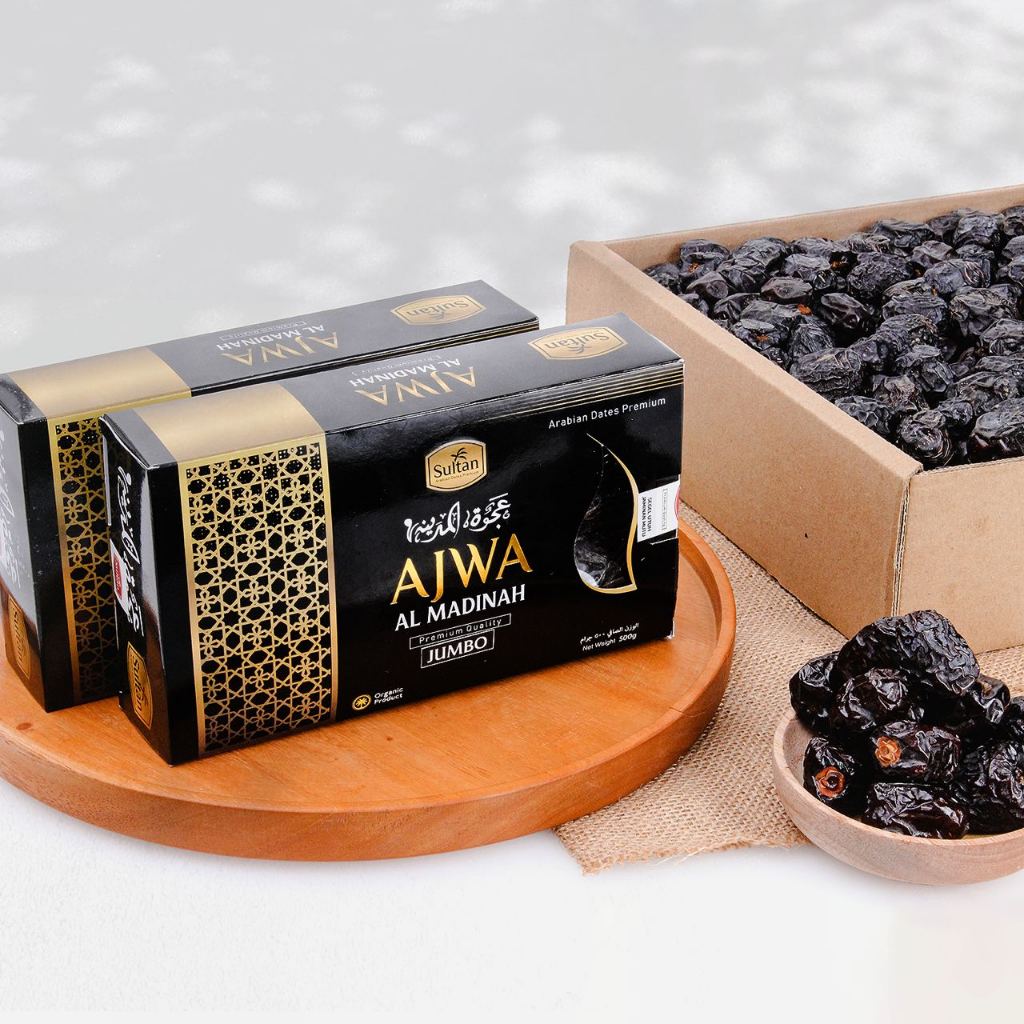 Kurma Ajwa Al Madinah Jumbo Sultan – Kurma Premium Arab Saudi