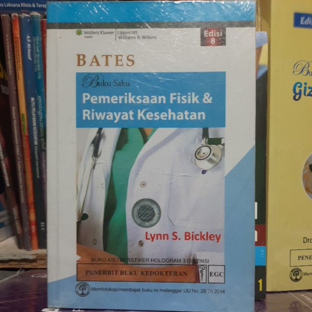 ORIGINAL BATES BUKU SAKU PEMERIKSAAN FISIK & RIWAYAT KESEHATAN EDISI 8