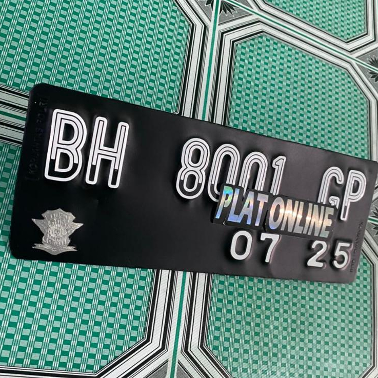 Plat nomor baut tanam motor custom plat nomor motor lipat baut tanam