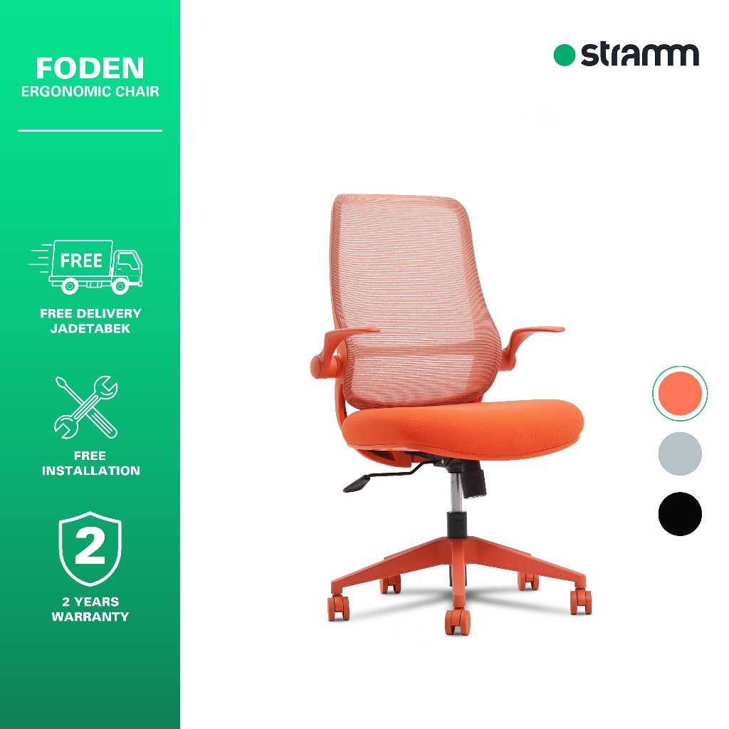 Kursi Kantor Ergonomis Stramm Foden
