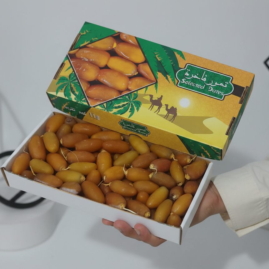 Kurma Muda Frozen Ruthab Libya Ruthob Fresh Kesuburan Promil / BARHEE Kuning Segar Barhee