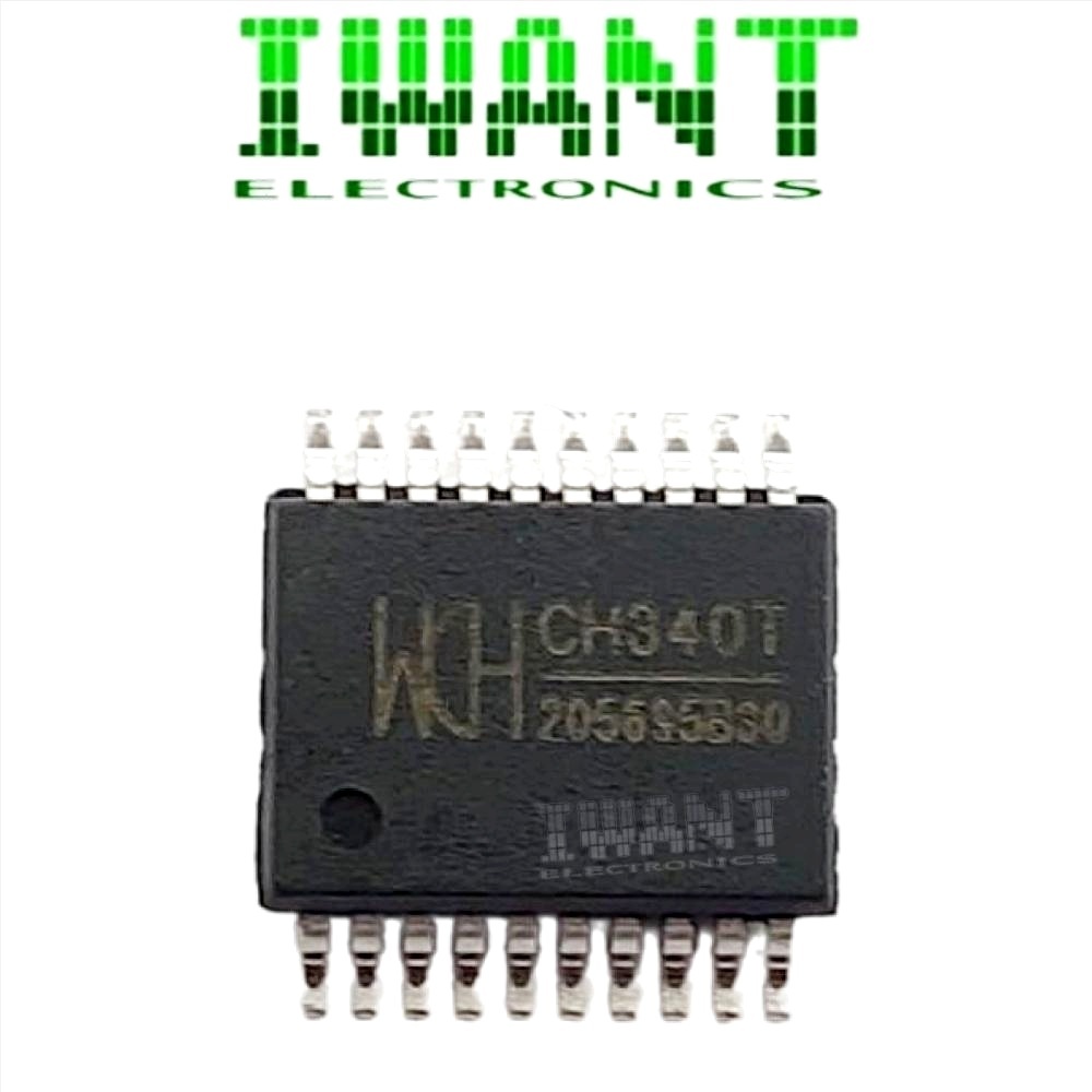 CH340T CH 340T SMD-20 IC CH340 CH340T ORIGINAL IC CH340 SMD 20PIN IC CH340T  CH 340T SOP 20 PIN