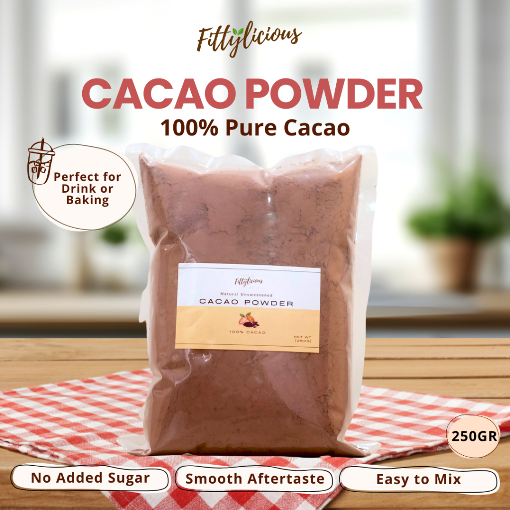 Cacao Powder 250G / Coklat Bubuk / Pure Raw Cacao Powder