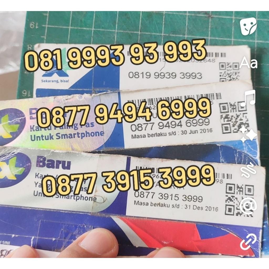 nomer cantik xl
