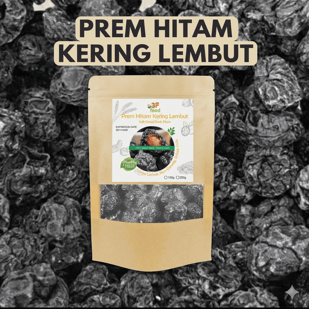 PLUM KOREA KERING / PLUM BASAH manisan buah plum kering tanpa biji 500 gram