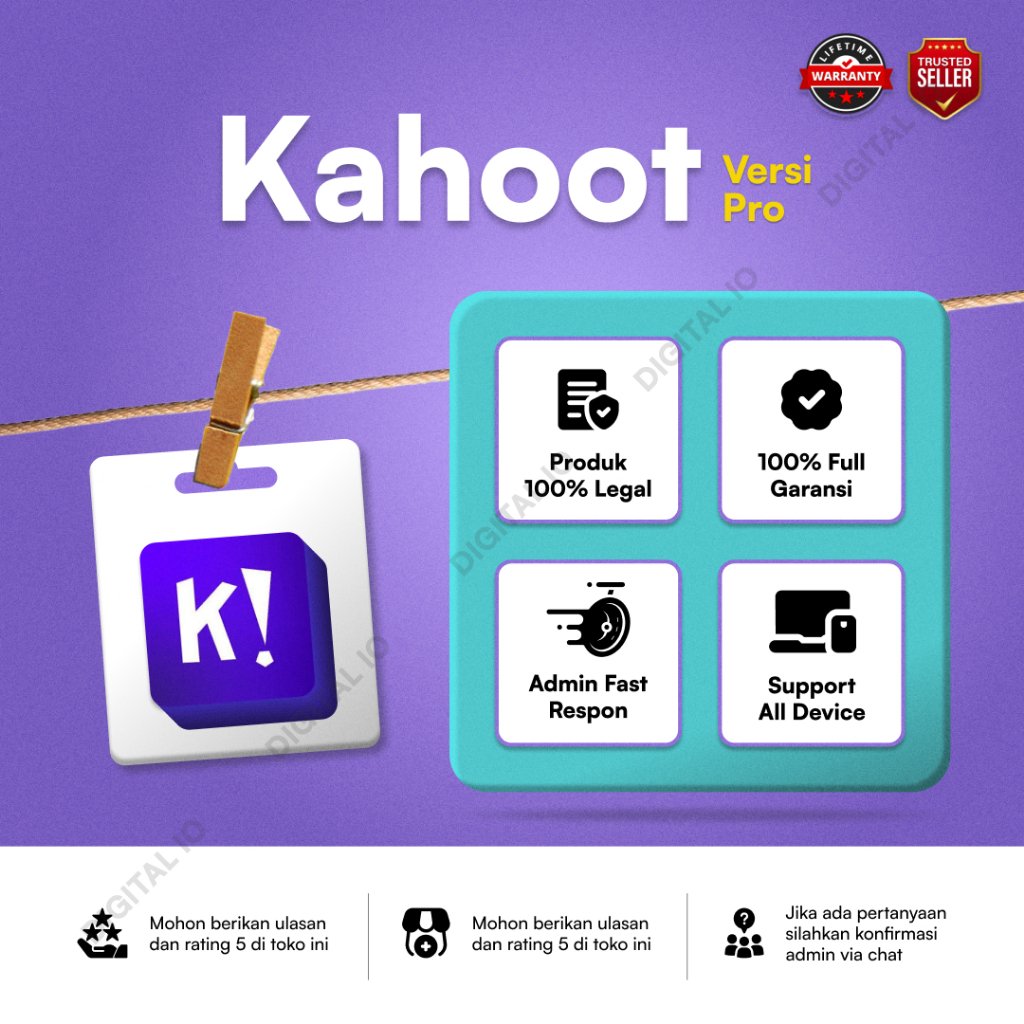 TERMURAH KAHOOT+ 400 PESERTA