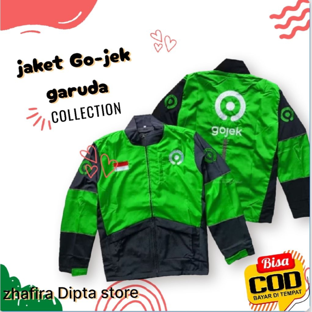 jaket Garuda Gojek berkualitas terbaik nomer satu