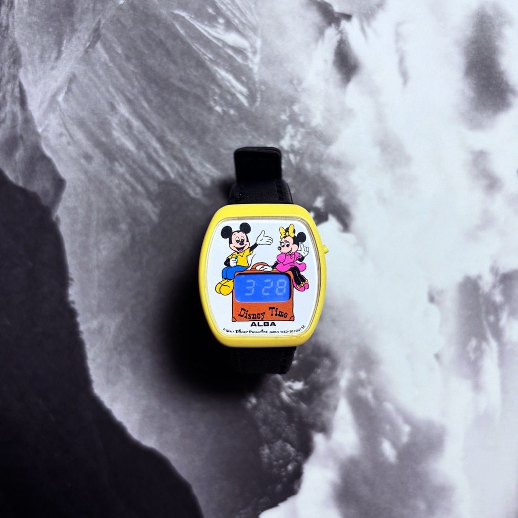 jam tangan ALBA disney Mickey dan minnie mouse original rare vintage