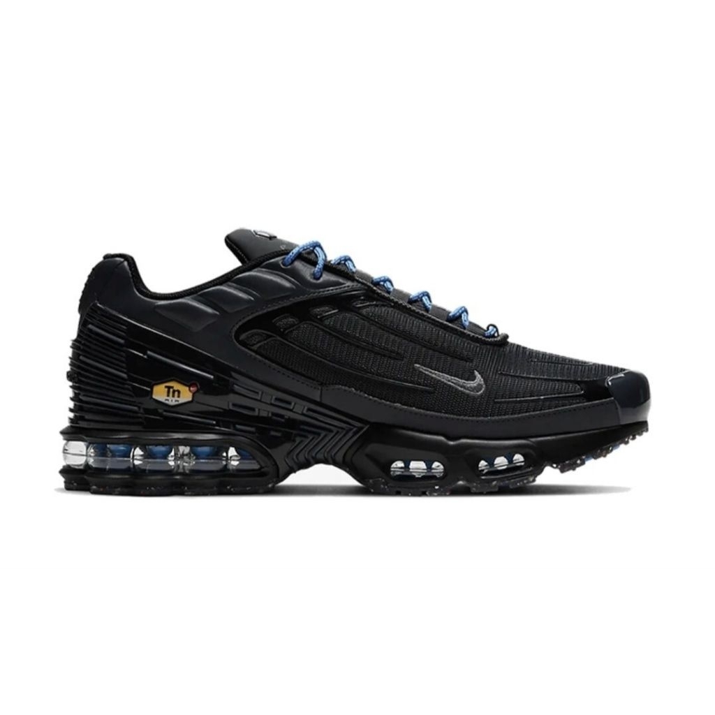 Sepatu Air Max Plus 3 Tn Mens Black Blue SKU CJ9684-002