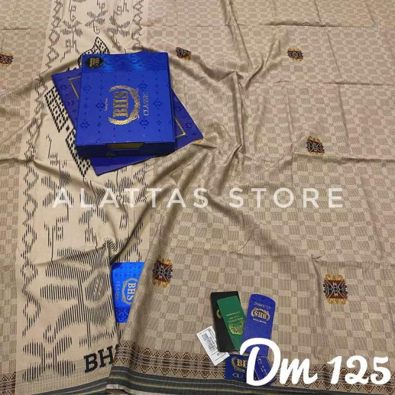 SHS PROMO SARUNG BHS CLASSIC DAM SKT SONGKET GOLD // Sarung BHS Classic Songket DAM Grade Gold Grade
