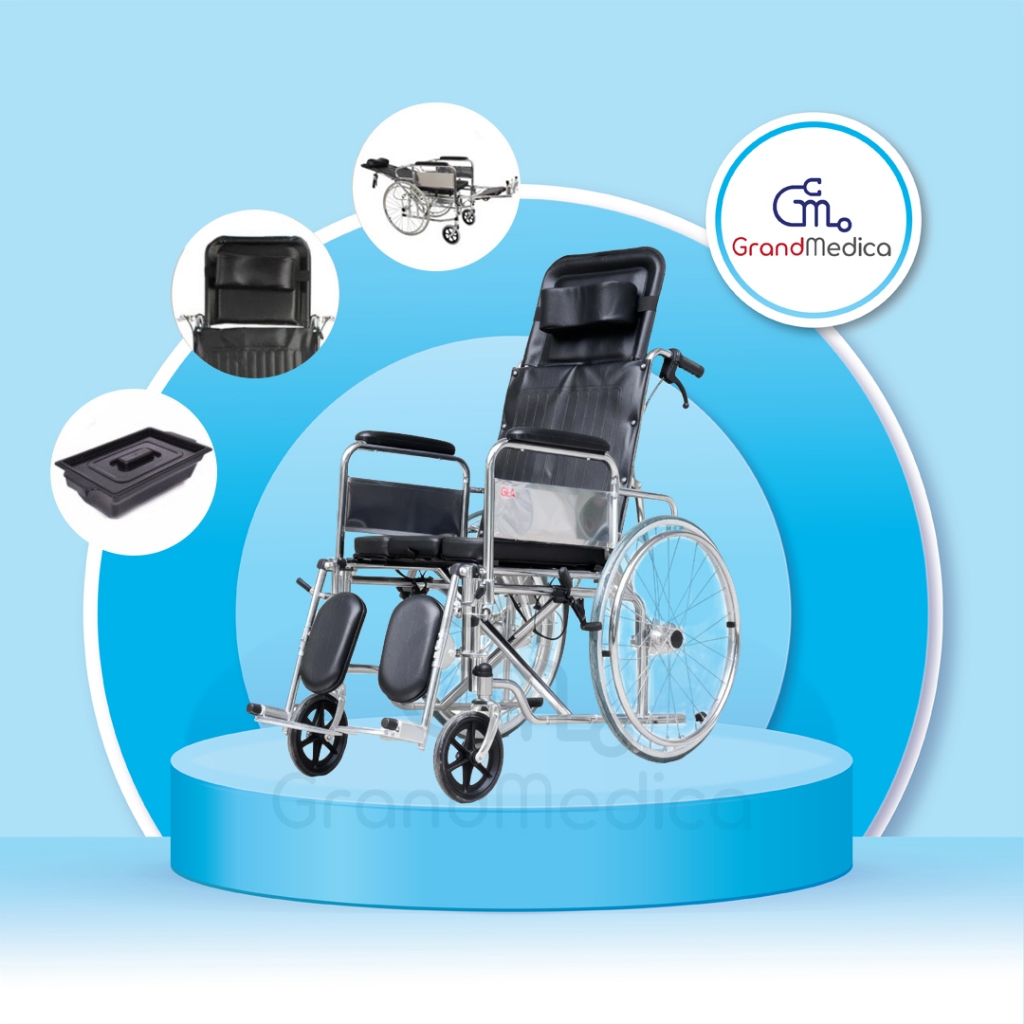 Kursi Roda 3in1 Multifungsi Commode GEA GO-608GCU (3in1) GEA