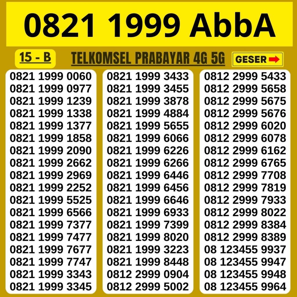 NOMOR CANTIK SIMPATI 4G LTE NOMER TELKOMSEL KARTU PERDANA SIMPATI CANTIK NOMER TAHUN LAHIR 150an NOC
