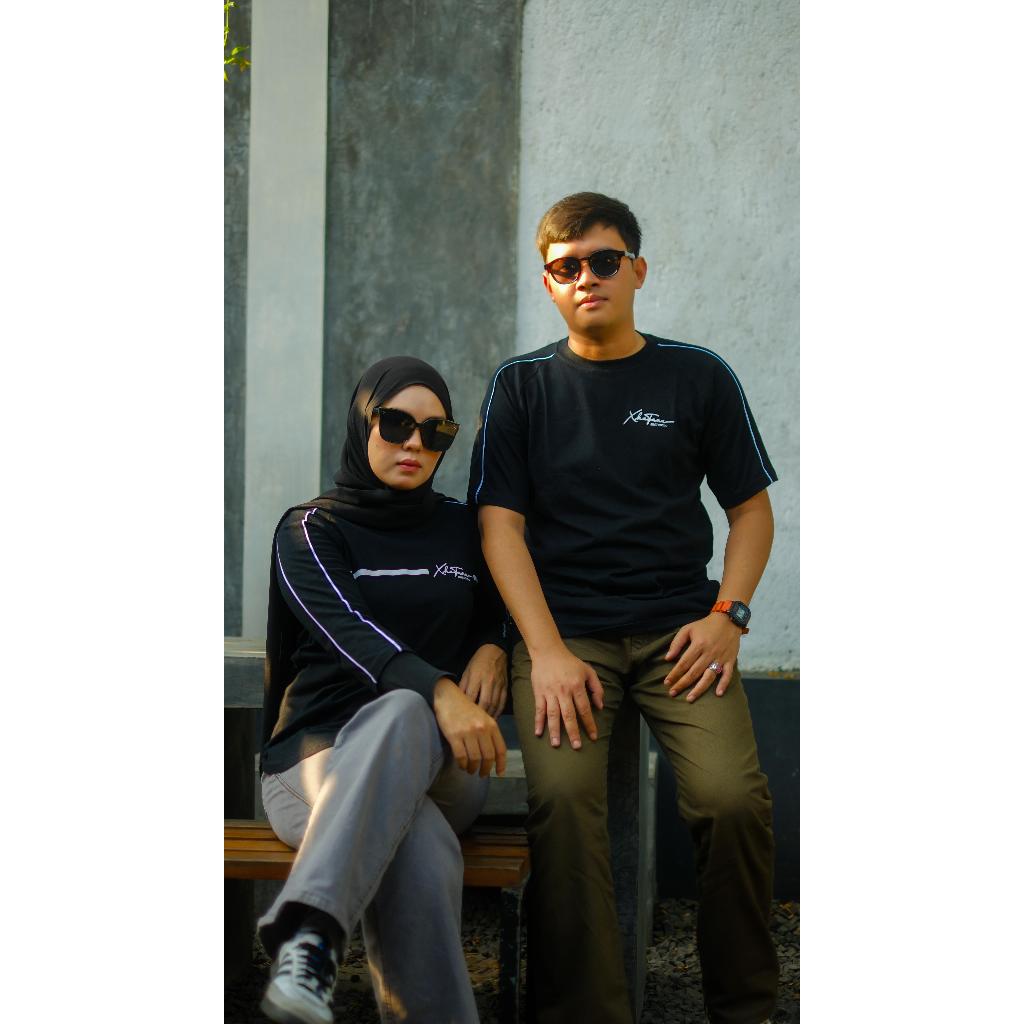 WRN -Xhafana Couple | Kaos Atasan Wanita/PRIA | Bahan Combed 20s