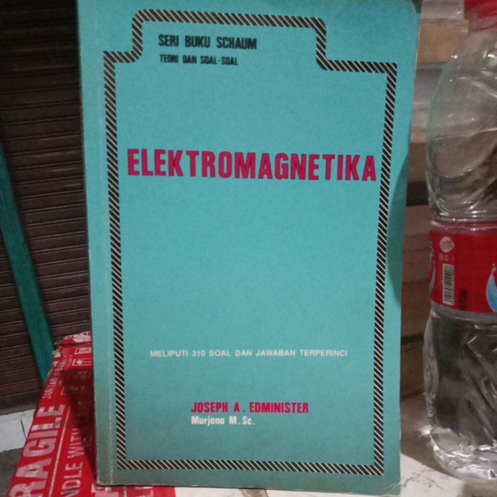 BUKU ELEKTROMAGNETIKA seri buku schaum joseph a edminister