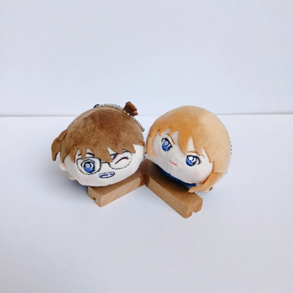 Boneka Mochi Mascot Edogawa Conan & Haibara Ai Detective Conan DCMK Plush Doll