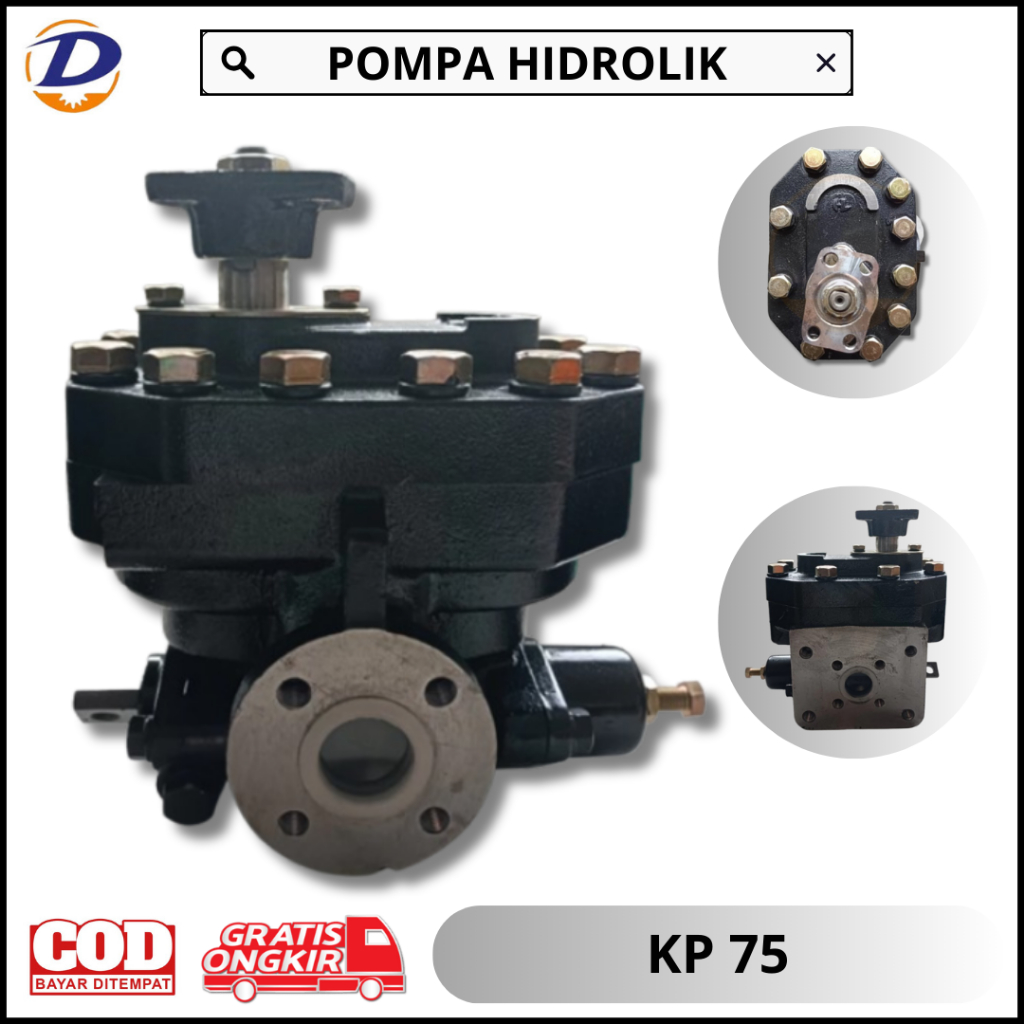 POMPA HIDROLIK KP 75 GEAR PUMP - POMPA HIDROLIK KP 75 / GEAR PUMP KP 75 / POMPA HIDROLIK MURAH / POM