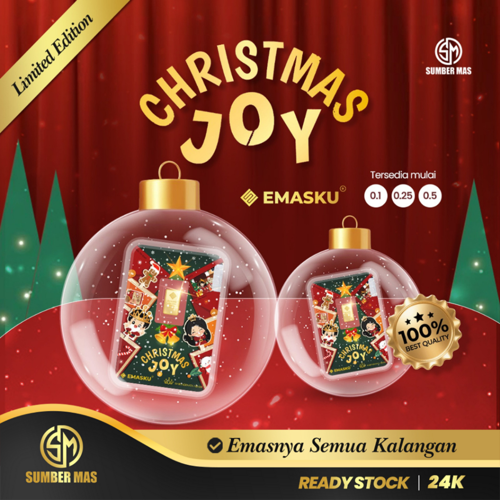 SUMBER MAS - Gift Series Christmas Emasku 0,1 - 0,25 GR