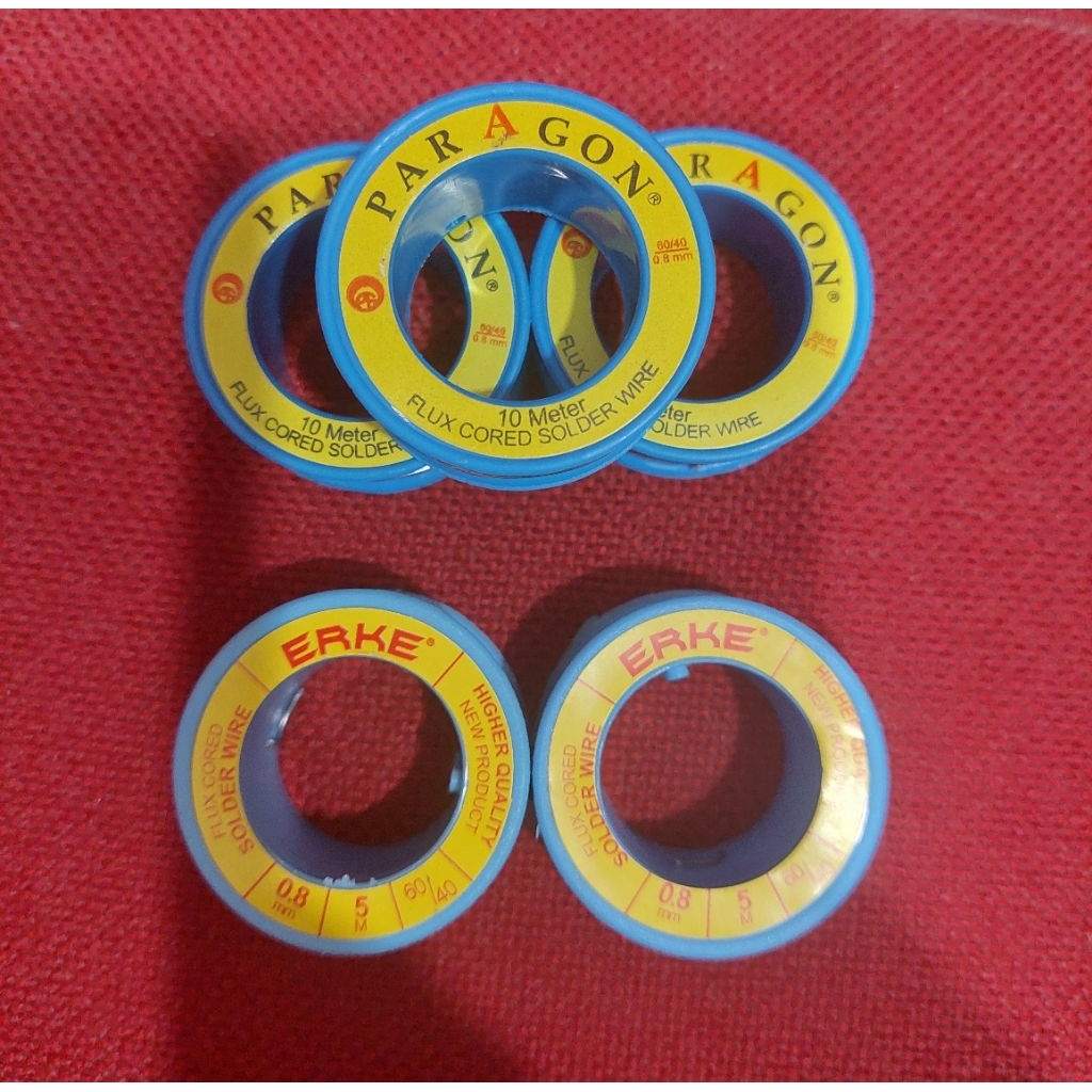 Solder Timah Erke & Paragon Original - Timah Solder Listrik Dan Elektronik