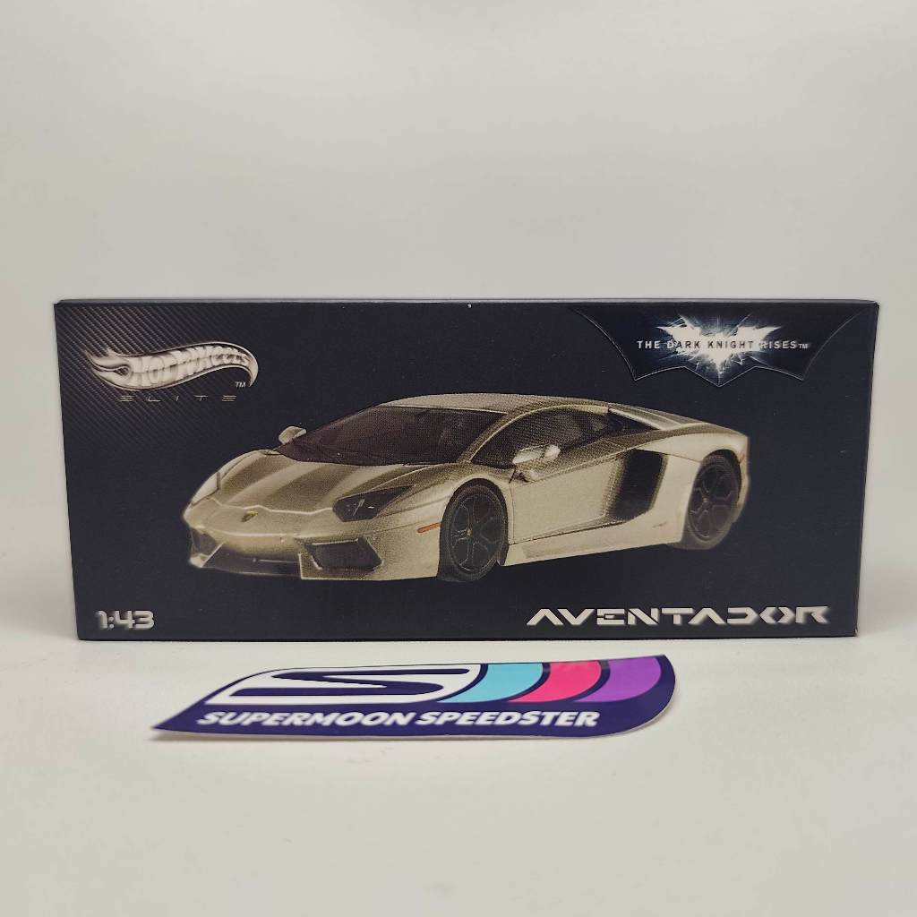 HOT WHEELS Elite Lamborghini Aventador Batman