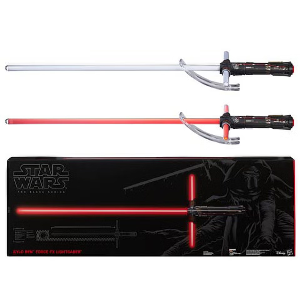HASBRO Kylo Ren Black Series Force Fx Light Saber