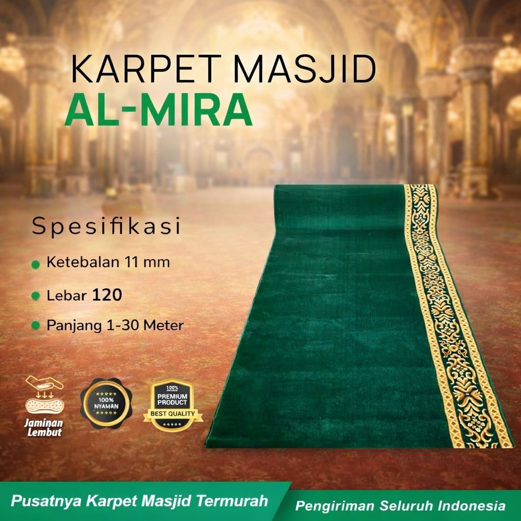 Karpet Masjid AL-MIRA Harga / Meter