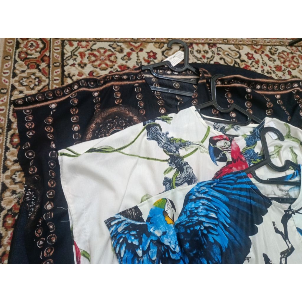 Daster Kaftan Jumbo Lengan Pendek