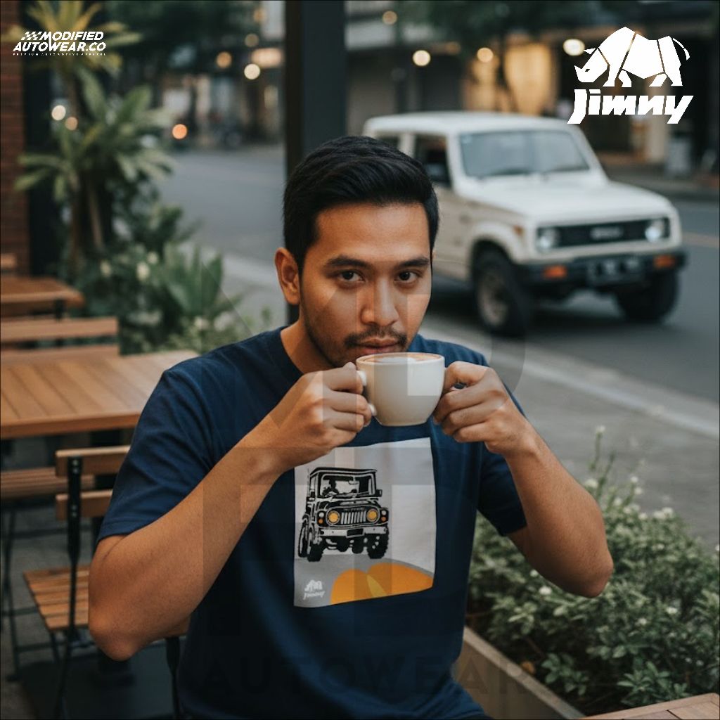 kaos jimny jangkrik LJ80 modified autowear premium kaos panjang jimny hoodie LJ80 jangkrik