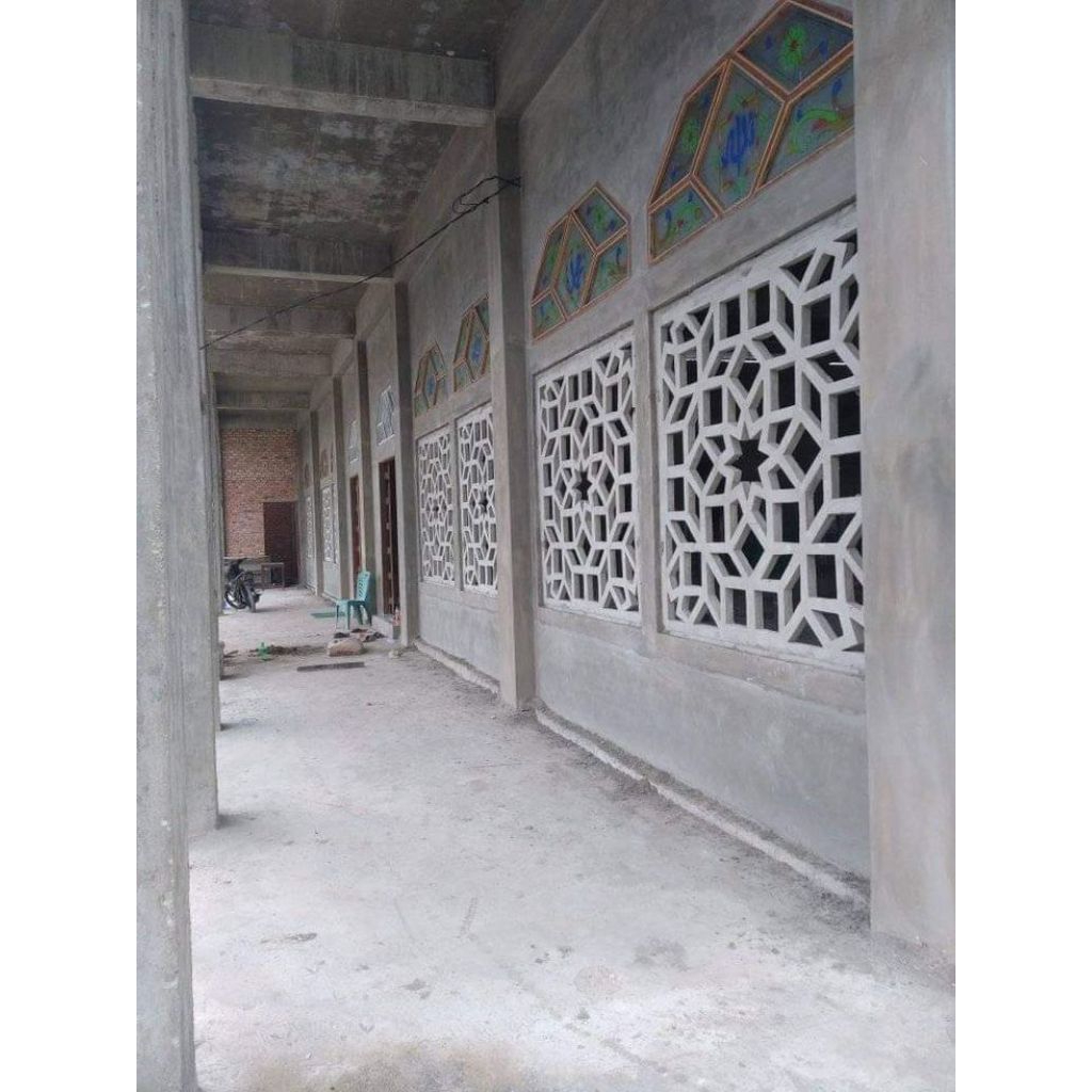 GRC Krawangan Fasad Bangunan | Ornamen Krawangan Modern