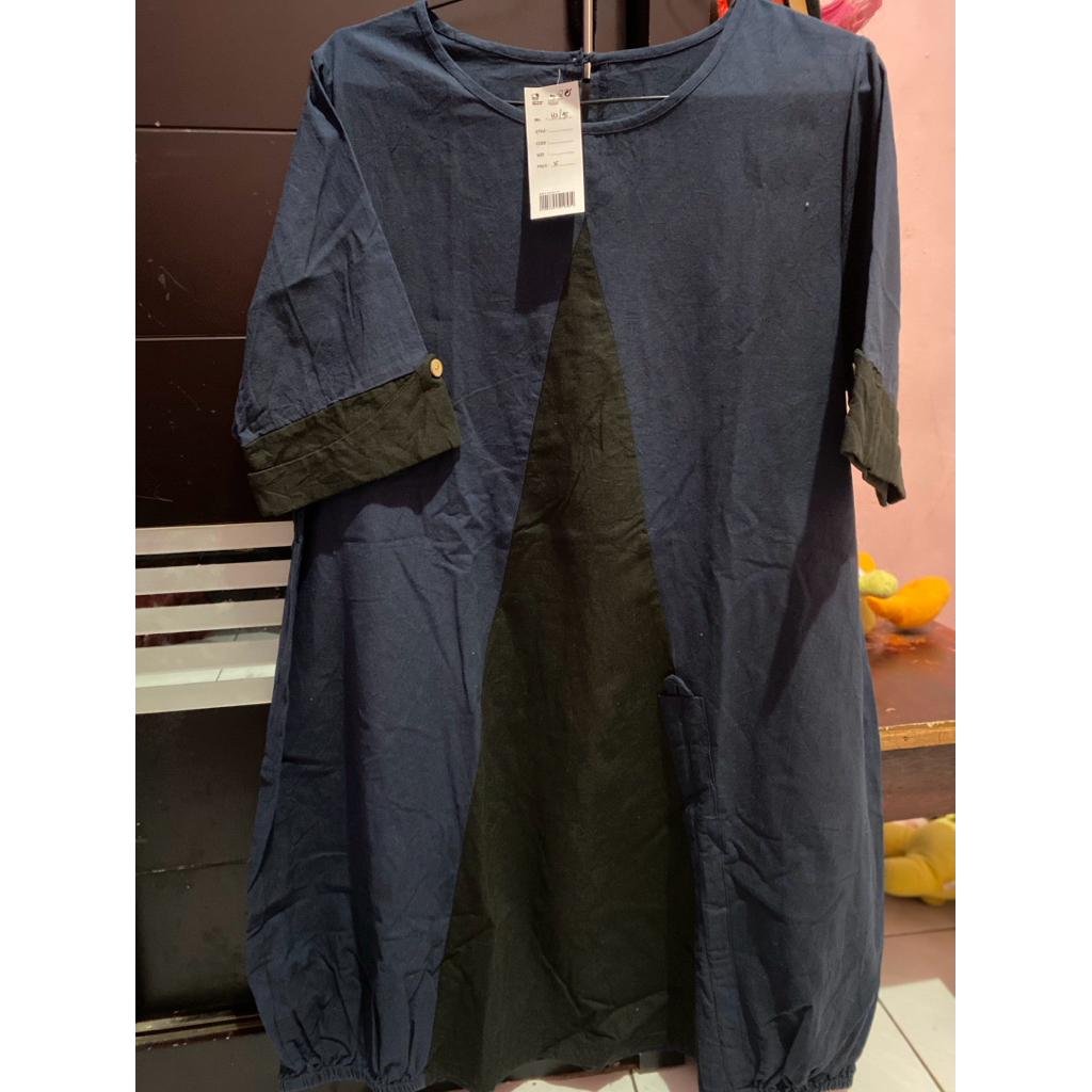 PL Baju wanita lengan pendek model tunik