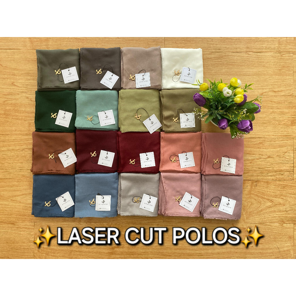 JOURNEY LASER CUT POLOS SERIES *free paperbag