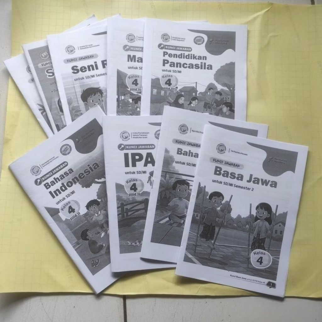 KUNCI LKS KELAS 4 PUSTAKA PERSADA (PH)