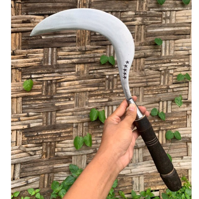 Arit rumput dan Padi baja Pir Bintang 5 Asli madura