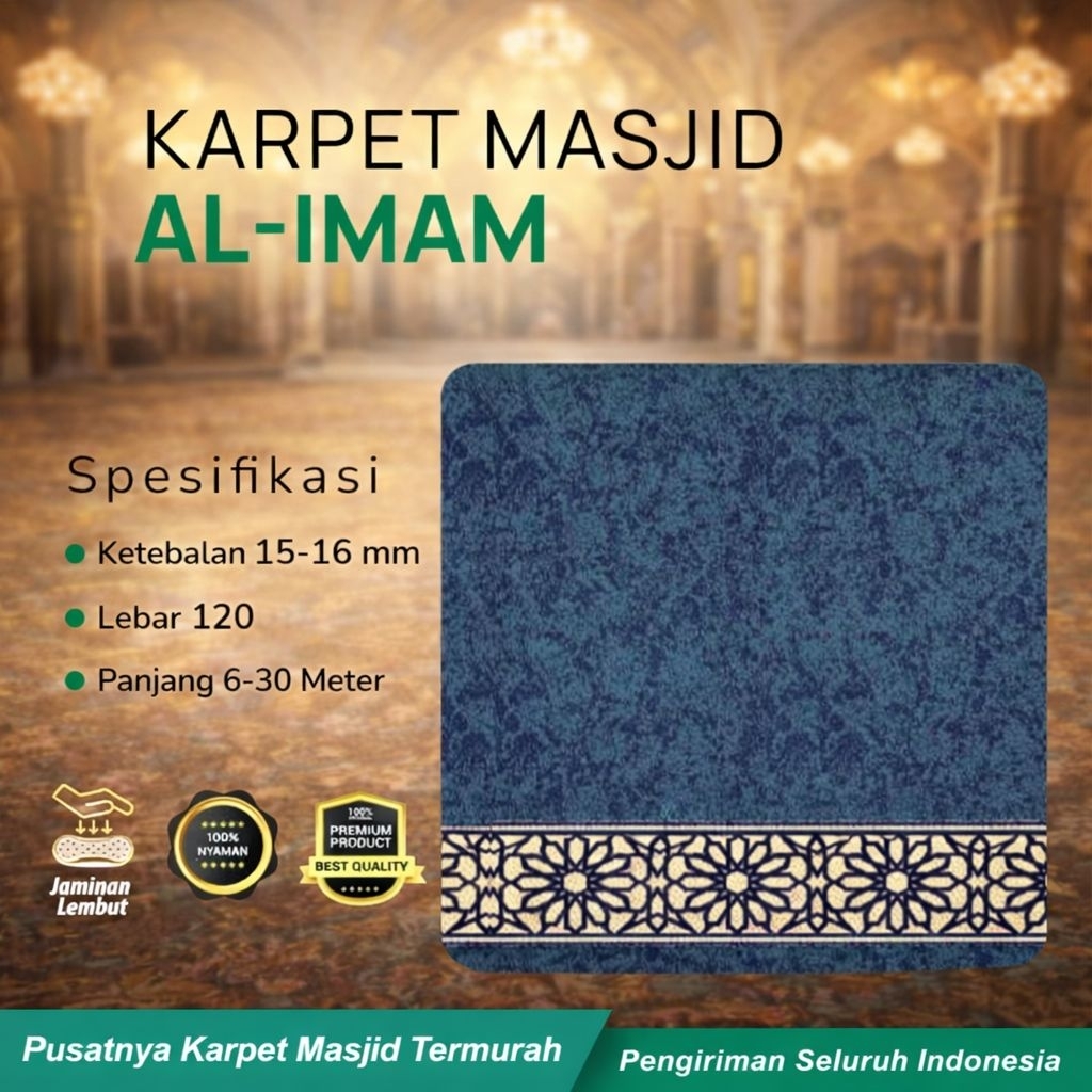 Karpet Masjid AL-IMAM Harga/Meter