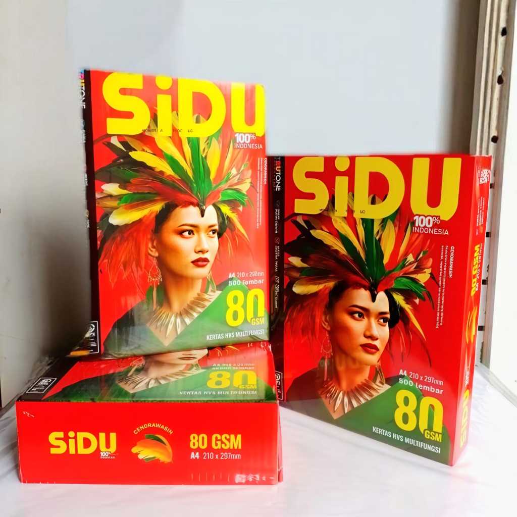 Kertas HVS A4 80 SIDU (1rim)