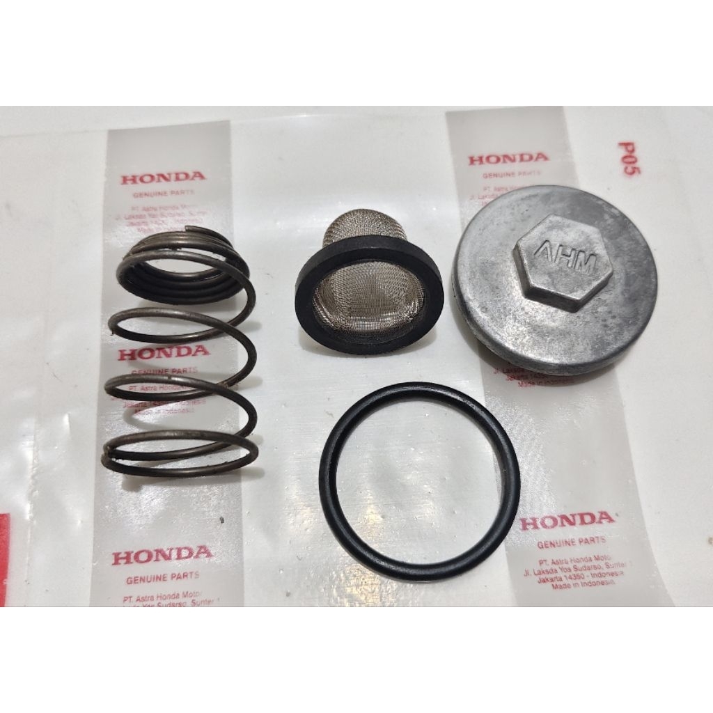 tutup filter oli Honda beat fi + filternya asli