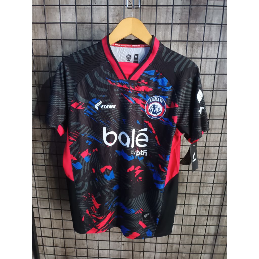 Jersey Arema Kiper Black 2025/2026 Original Authentic