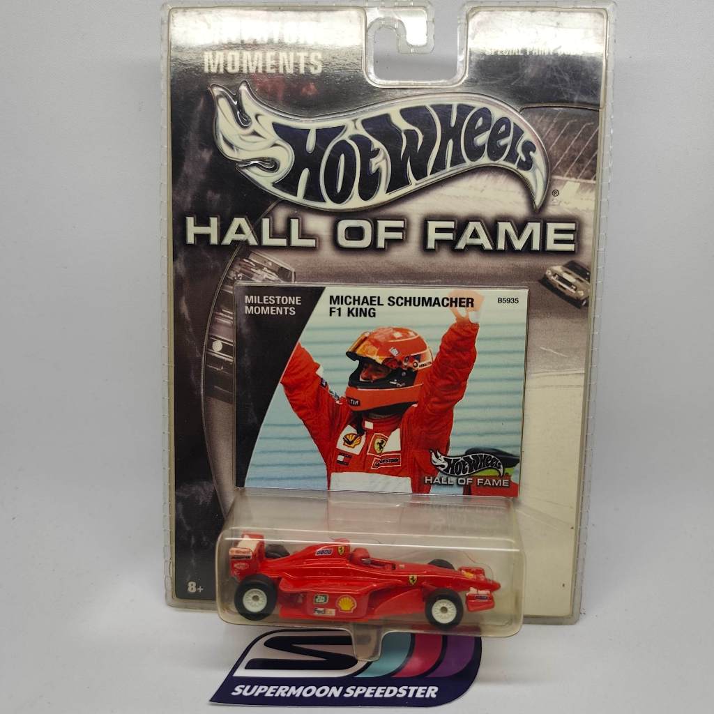 Hot Wheels Hall Of Fame Michael Schumacher F1 King