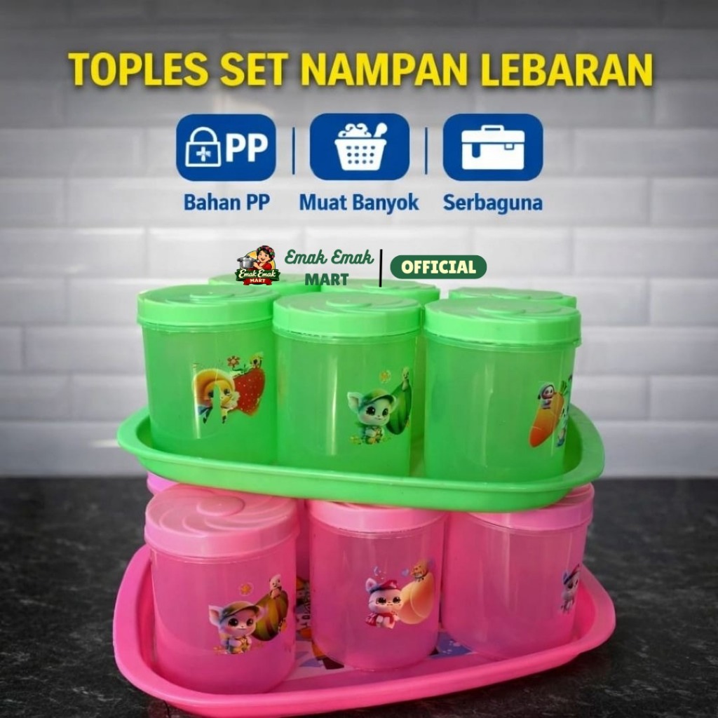 TOPLES NAMPAN / TOPLES SET NAMPAN LEBARAN / TOPLES NAMPAN LEBARAN 7 IN 1 / TOPLES BAKI NAMPAN PLASTI