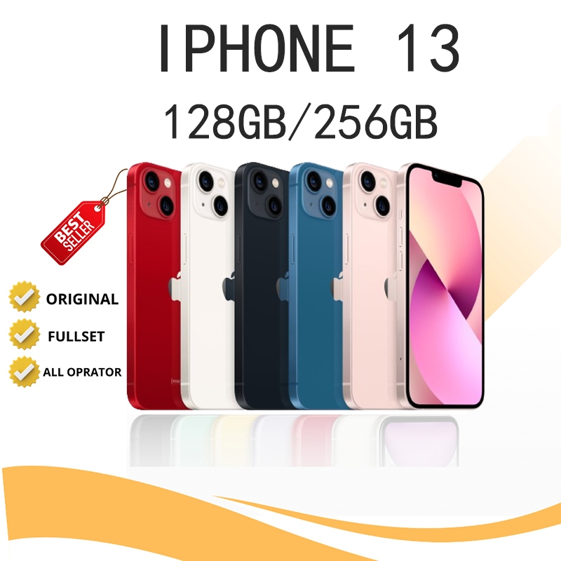 HP Apple iPhone 13 128GB/256GB Second BEKAS ORIGINAL 100% MULUS NORMAL FULLSET GOOD CONDITIONS secon