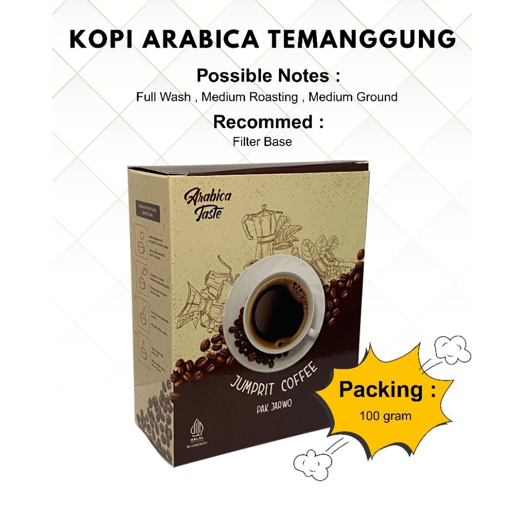 Arabica Jumprit Coffee (KOPI TEMANGGUNG)