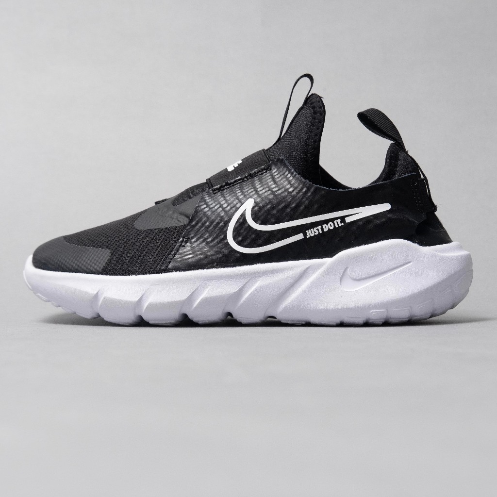 Sepatu Anak / Sepatu Kids / Nike Flex Runner 2 - Black White