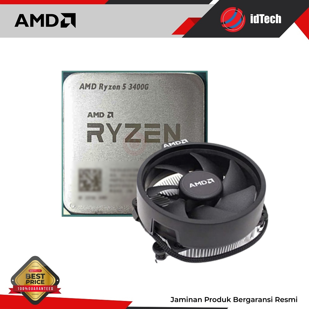 AMD CPU Processor Ryzen 5 3400G MPK