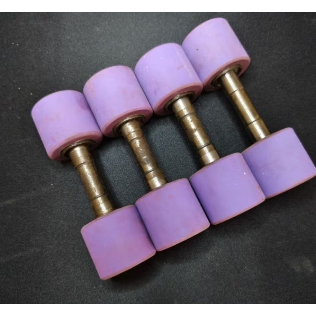 Roda pagar waterpom / Roda karet rel pagar / Roda bearing pagar