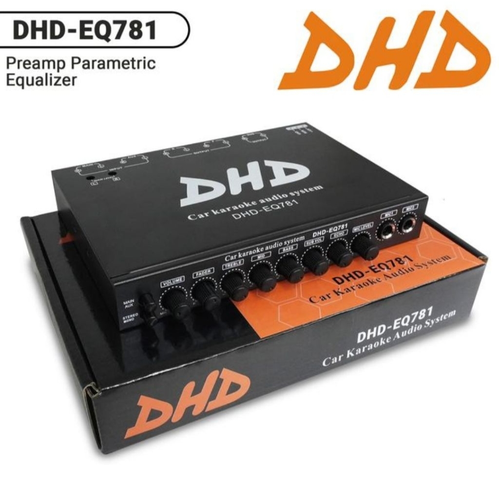 Equalizer Parametrik Preamp Karaoke DHD-EQ781