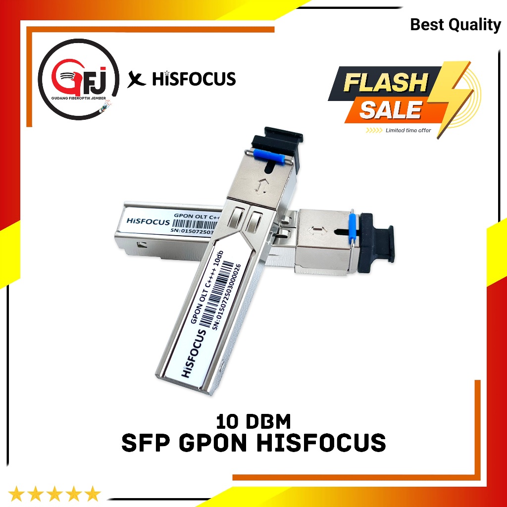 SFP OLT GPON C++++ 10 dBm HISFOCUS ORIGINAL